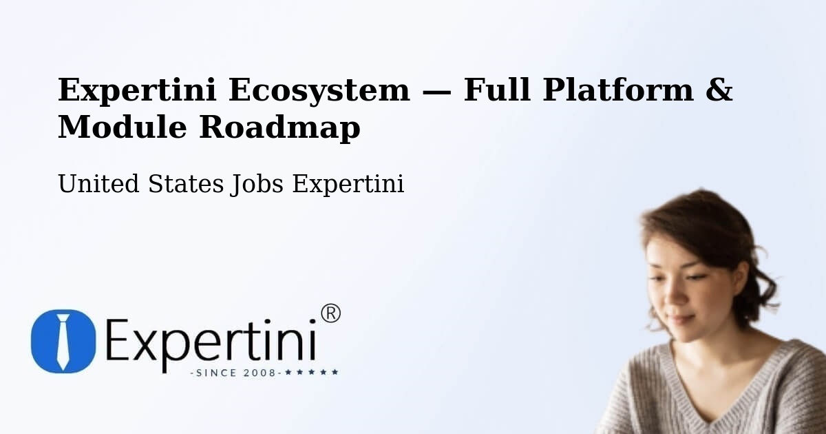 Expertini Ecosystem — Full Platform & Module Roadmap – Dumbarton