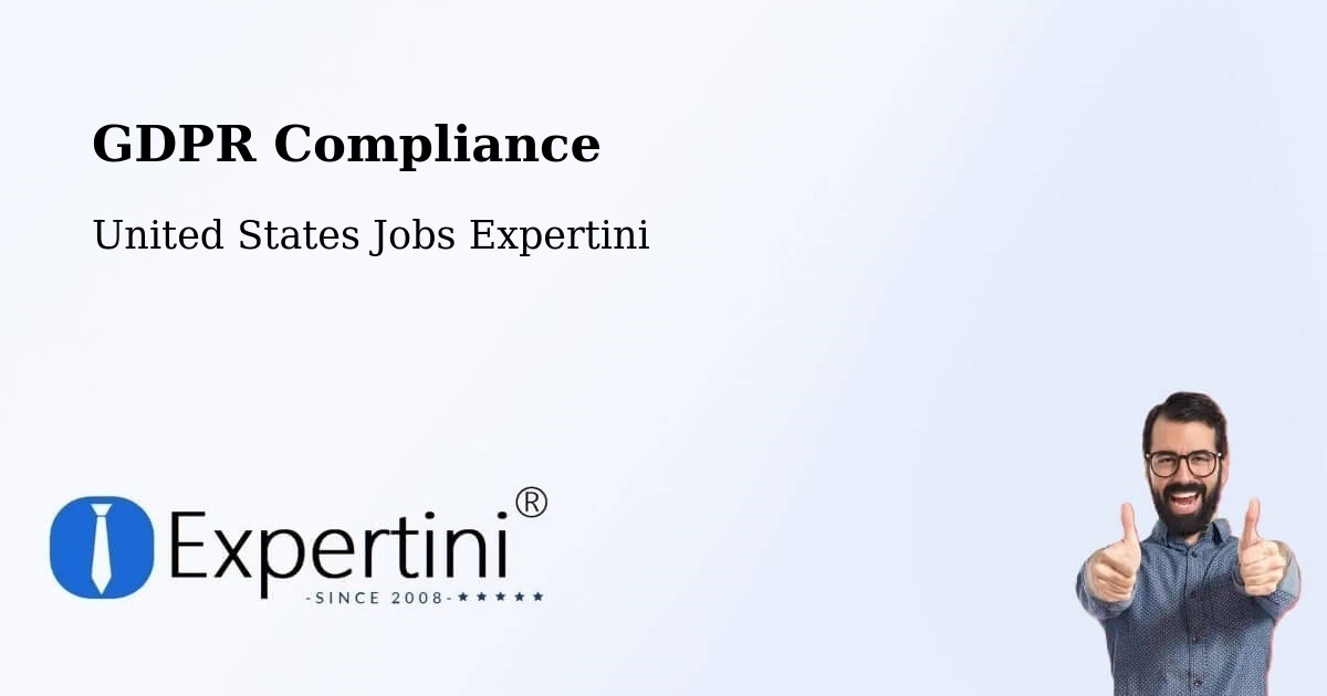 EU GDPR Compliance Statement – Dumbarton - United States Jobs Expertini