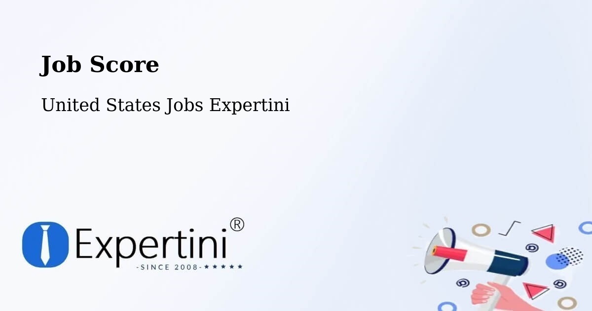 Job Score & Job Description Score Tool – Dumbarton - United States Jobs Expertini